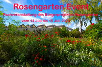Rosengarten Mörfelden-Walldorf im Stadtteil Mörfelden, Rubensstraße 63 - Bürgerprojekt von Rudolf und Irene Blasnik, initiert im August 2021.