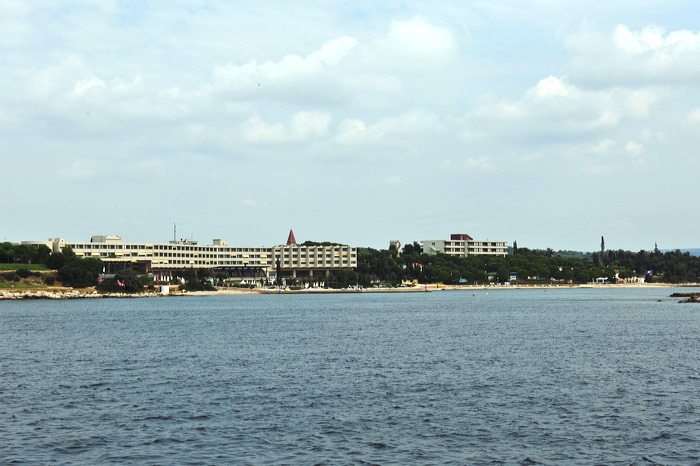 Rovinj, Vrsar, Porec und Fontana liegen auf der Halbinsel von Istrien in Kroatien Croatia.