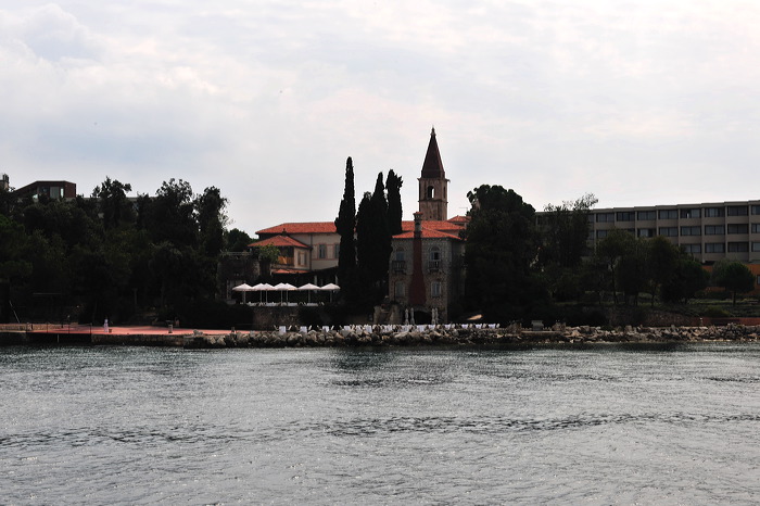 Rovinj, Vrsar, Porec und Fontana liegen auf der Halbinsel von Istrien in Kroatien Croatia.