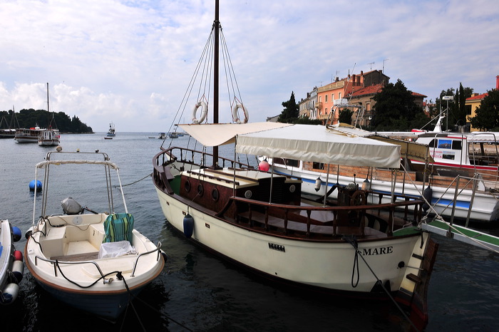 Rovinj, Vrsar, Porec und Fontana liegen auf der Halbinsel von Istrien in Kroatien Croatia.