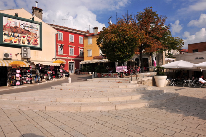 Rovinj, Vrsar, Porec und Fontana liegen auf der Halbinsel von Istrien in Kroatien Croatia.