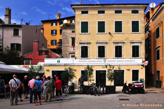 Rovinj, Vrsar, Porec und Fontana liegen auf der Halbinsel von Istrien in Kroatien Croatia.