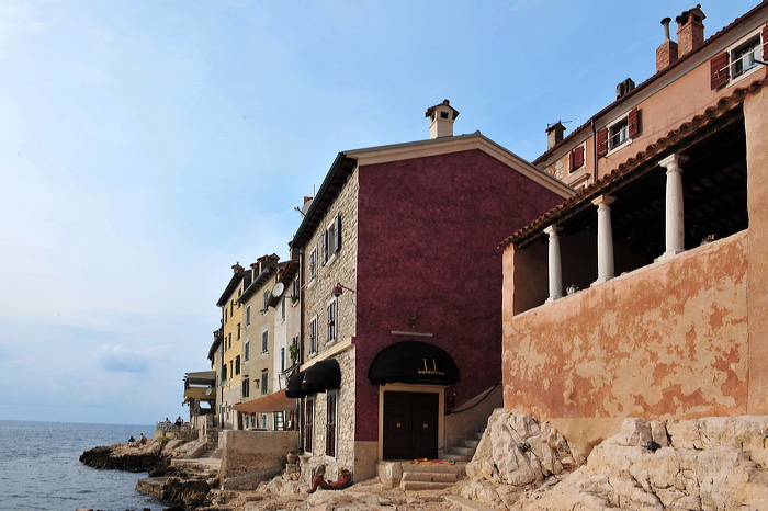 Rovinj, Vrsar, Porec und Fontana liegen auf der Halbinsel von Istrien in Kroatien Croatia.