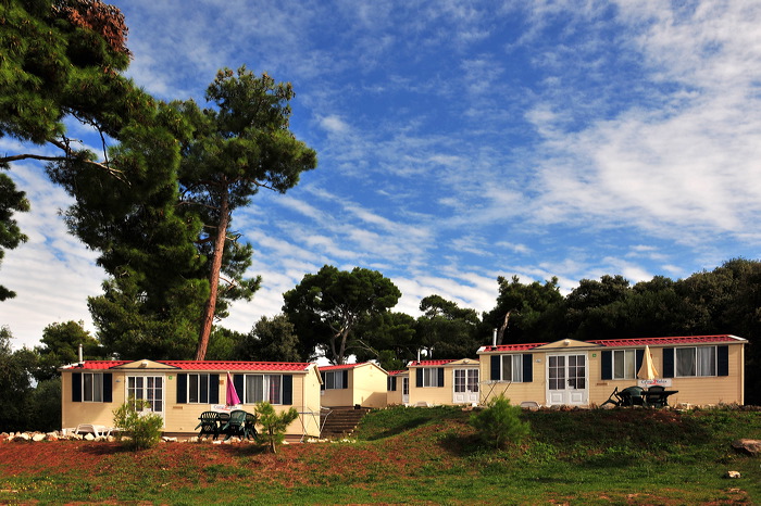 Rovinj, Vrsar, Porec und Fontana liegen auf der Halbinsel von Istrien in Kroatien Croatia.