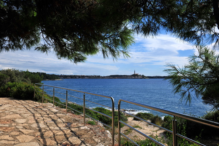 Rovinj, Vrsar, Porec und Fontana liegen auf der Halbinsel von Istrien in Kroatien Croatia.