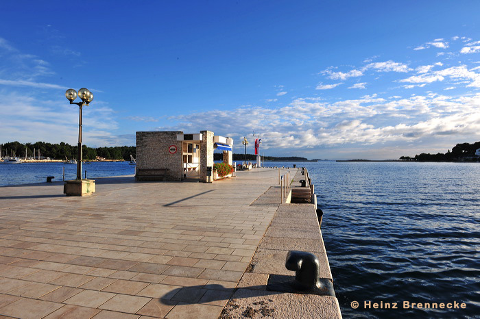 Rovinj, Vrsar, Porec und Fontana liegen auf der Halbinsel von Istrien in Kroatien Croatia.