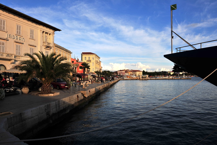 Rovinj, Vrsar, Porec und Fontana liegen auf der Halbinsel von Istrien in Kroatien Croatia.