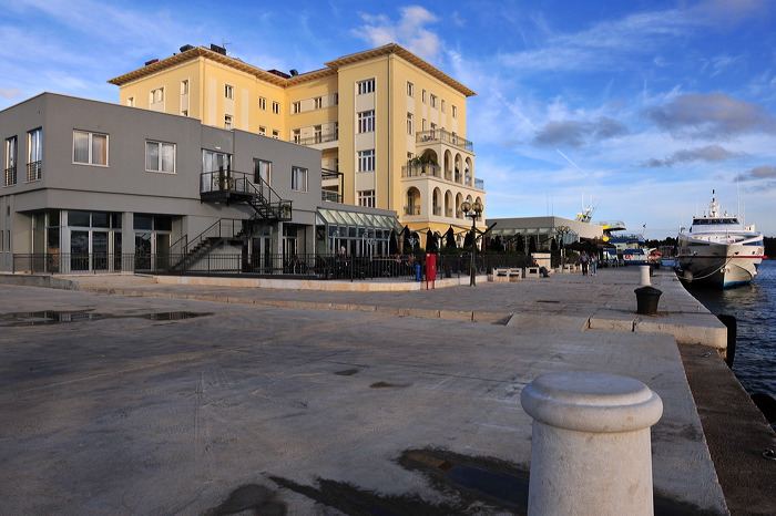 Rovinj, Vrsar, Porec und Fontana liegen auf der Halbinsel von Istrien in Kroatien Croatia.