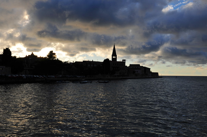 Rovinj, Vrsar, Porec und Fontana liegen auf der Halbinsel von Istrien in Kroatien Croatia.