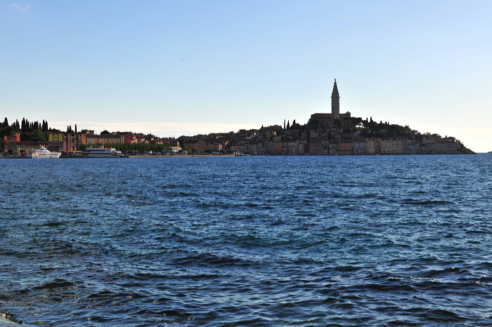 Rovinj, Vrsar, Porec und Fontana liegen auf der Halbinsel von Istrien in Kroatien Croatia.