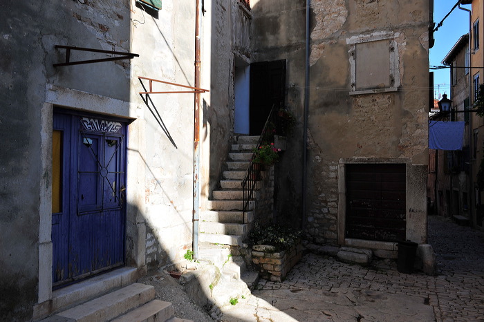 Rovinj, Vrsar, Porec und Fontana liegen auf der Halbinsel von Istrien in Kroatien Croatia.