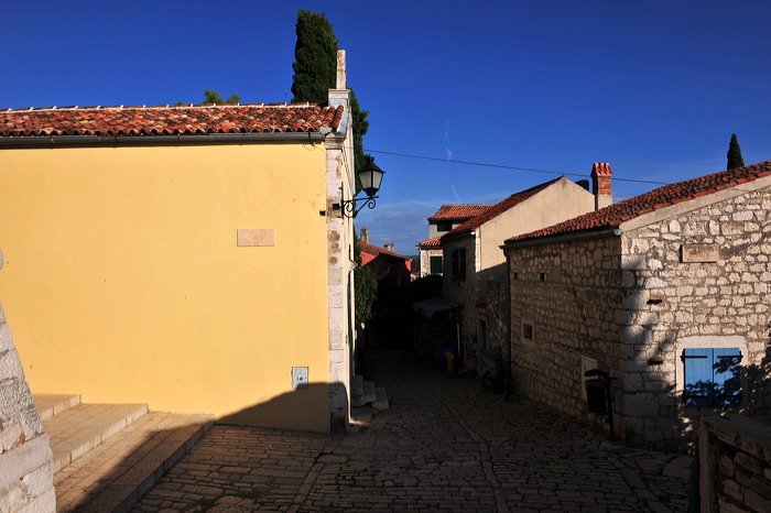 Rovinj, Vrsar, Porec und Fontana liegen auf der Halbinsel von Istrien in Kroatien Croatia.