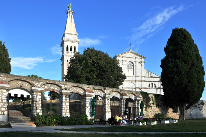 Rovinj, Vrsar, Porec und Fontana liegen auf der Halbinsel von Istrien in Kroatien Croatia.