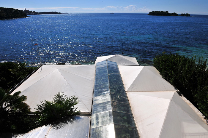 Rovinj, Vrsar, Porec und Fontana liegen auf der Halbinsel von Istrien in Kroatien Croatia.