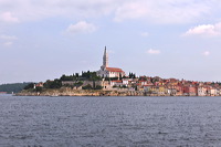 Rovinj, Vrsar, Porec und Fontana liegen auf der Halbinsel von Istrien in Kroatien Croatia.