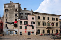 Rovinj, Vrsar, Porec und Fontana liegen auf der Halbinsel von Istrien in Kroatien Croatia.