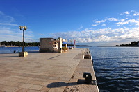 Rovinj, Vrsar, Porec und Fontana liegen auf der Halbinsel von Istrien in Kroatien Croatia.