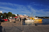 Rovinj, Vrsar, Porec und Fontana liegen auf der Halbinsel von Istrien in Kroatien Croatia.