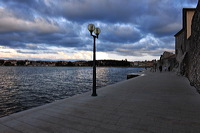 Rovinj, Vrsar, Porec und Fontana liegen auf der Halbinsel von Istrien in Kroatien Croatia.