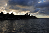 Rovinj, Vrsar, Porec und Fontana liegen auf der Halbinsel von Istrien in Kroatien Croatia.