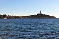 Rovinj, Vrsar, Porec und Fontana liegen auf der Halbinsel von Istrien in Kroatien Croatia.