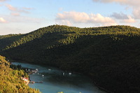 Rovinj, Vrsar, Porec und Fontana liegen auf der Halbinsel von Istrien in Kroatien Croatia.