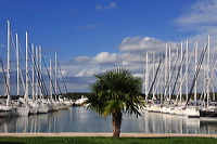 Rovinj, Vrsar, Porec und Fontana liegen auf der Halbinsel von Istrien in Kroatien Croatia.