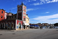 Rovinj, Vrsar, Porec und Fontana liegen auf der Halbinsel von Istrien in Kroatien Croatia.