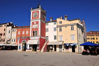 Rovinj, Vrsar, Porec und Fontana liegen auf der Halbinsel von Istrien in Kroatien Croatia.