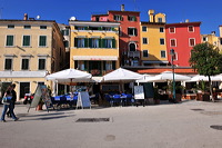 Rovinj, Vrsar, Porec und Fontana liegen auf der Halbinsel von Istrien in Kroatien Croatia.