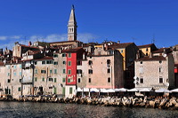 Rovinj, Vrsar, Porec und Fontana liegen auf der Halbinsel von Istrien in Kroatien Croatia.