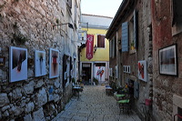 Rovinj, Vrsar, Porec und Fontana liegen auf der Halbinsel von Istrien in Kroatien Croatia.