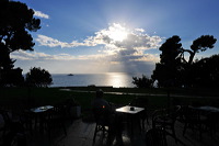 Rovinj, Vrsar, Porec und Fontana liegen auf der Halbinsel von Istrien in Kroatien Croatia.