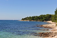 Rovinj, Vrsar, Porec und Fontana liegen auf der Halbinsel von Istrien in Kroatien Croatia.