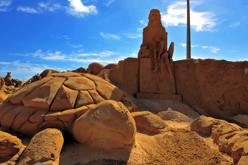 Fiesa International Sand Sculpture Festival Pera Silves Algarve Sand City Sandskulpturenfestival seit 2003