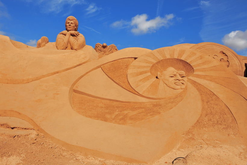 Fiesa International Sand Sculpture Festival Pera Silves Algarve Sand City Sandskulpturenfestival seit 2003