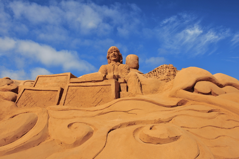 Fiesa International Sand Sculpture Festival Pera Silves Algarve Sand City Sandskulpturenfestival seit 2003