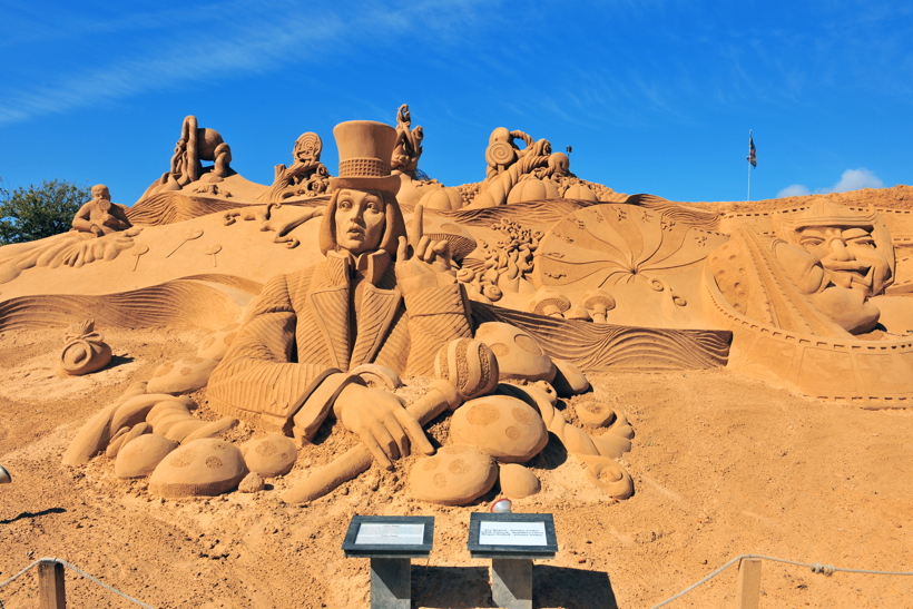 Fiesa International Sand Sculpture Festival Pera Silves Algarve Sand City Sandskulpturenfestival seit 2003