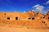 Fiesa International Sand Sculpture Festival Pera Silves Algarve Sand City Sandskulpturenfestival seit 2003