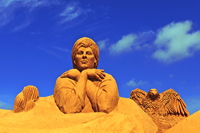 Fiesa International Sand Sculpture Festival Pera Silves Algarve Sand City Sandskulpturenfestival seit 2003