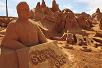 Fiesa International Sand Sculpture Festival Pera Silves Algarve Sand City Sandskulpturenfestival seit 2003