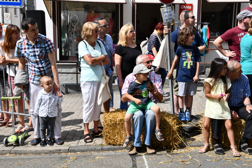 Juni 2018. Seifenkistenrennen in Mörfelden-Walldorf auf der Bahnhofstraße.