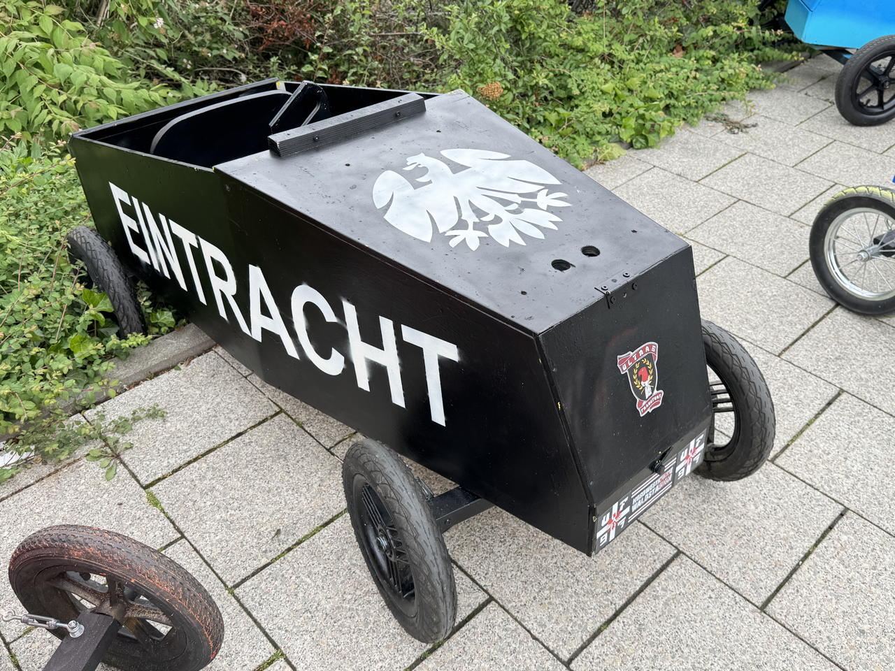 Seifenkistenrennen in Mörfelden-Walldorf im Stadtteil Mörfelden auf der Bahnhofstraße mit Bobby Car für klein und groß 2025