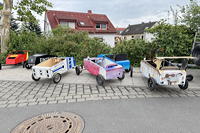 Seifenkistenrennen in Mörfelden-Walldorf im Stadtteil Mörfelden auf der Bahnhofstraße mit Bobby Car für klein und groß 2025