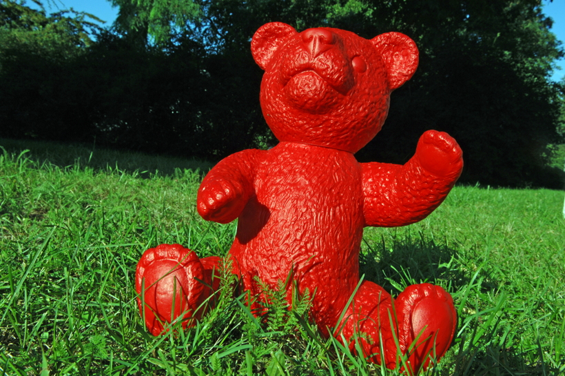 10. Skulpturenpark 2007 der Stadt Mörfelden-Walldorf mit Ottmar Hörl,  Der verlorene Traum