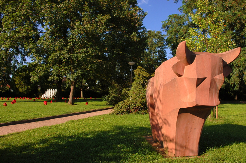 10. Skulpturenpark 2007 der Stadt Mörfelden-Walldorf mit Ottmar Hörl,  Der verlorene Traum