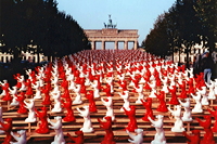 10. Skulpturenpark 2007 der Stadt Mörfelden-Walldorf mit Ottmar Hörl,  Der verlorene Traum