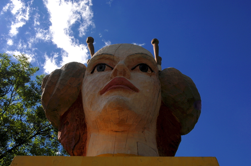 Skulpturen im Park im Rausch der Farben 11. Skulpturenpark 2008 der Stadt Mörfelden-Walldorf