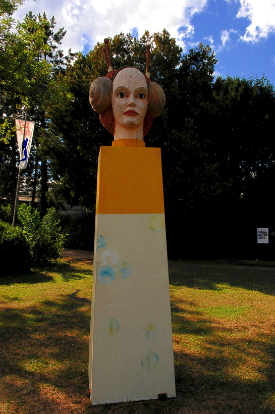 Skulpturen im Park im Rausch der Farben 11. Skulpturenpark 2008 der Stadt Mörfelden-Walldorf