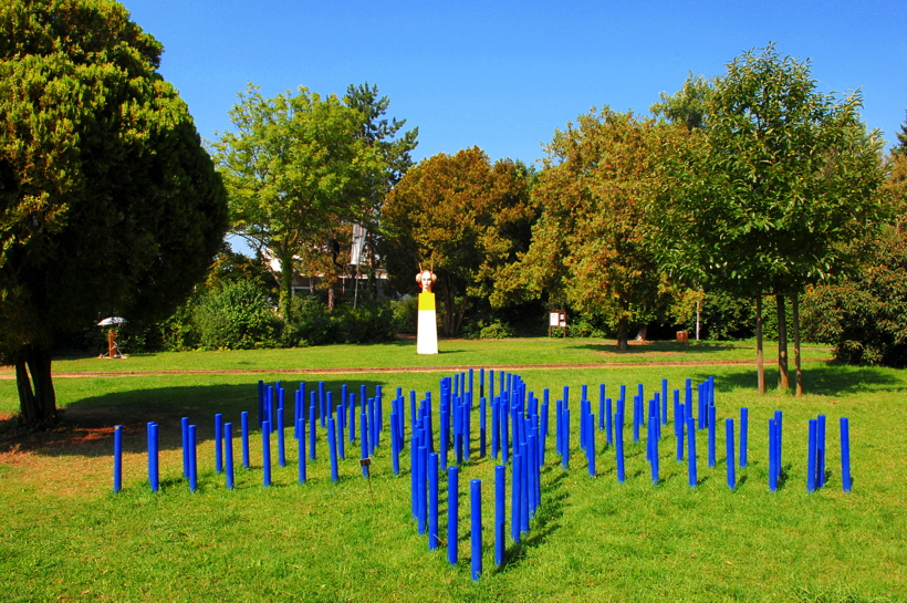 Skulpturen im Park im Rausch der Farben 11. Skulpturenpark 2008 der Stadt Mörfe